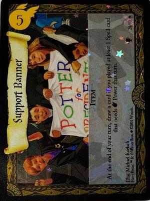 Support Banner (Foil)